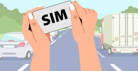 Contoh SIM: Surat Izin Mengemudi.