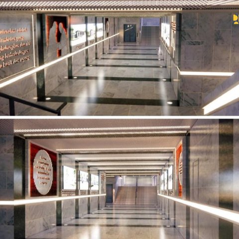 Proyek terowongan Masjid Istiqlal dengan Gereja Katedral. (dok:PUPR)