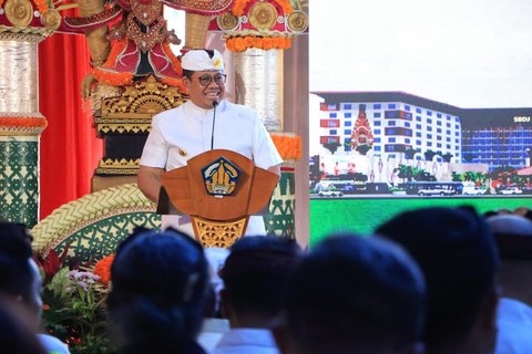 Upacara Adat Ngeruwak Tandai Pembangunan LRT Bawah Tanah di Bali