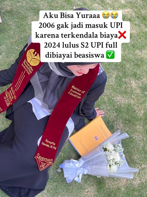 Pantang Menyerah, Lika Liku Perjuangan Wanita yang Berhasil Lulus S2 di Kampus Impiannya Lewat Jalur Beasiswa Ini Banjir Pujian