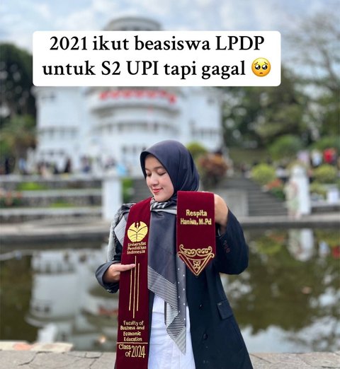 Pantang Menyerah, Lika Liku Perjuangan Wanita yang Berhasil Lulus S2 di Kampus Impiannya Lewat Jalur Beasiswa Ini Banjir Pujian