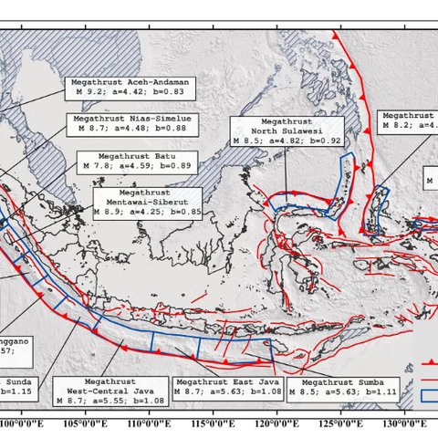 Zona Megathrust di Indonesia