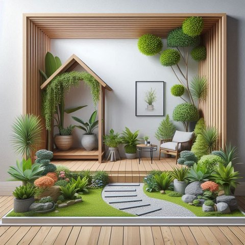 Ide Taman Dalam Rumah