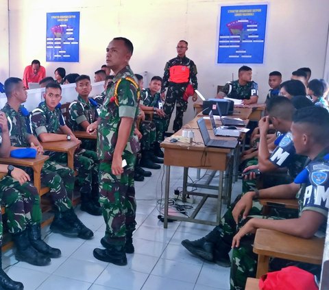 FOTO: Menengok Latihan Calon Prajurit TNI AU di Skadik Lanud Adi Soemarmo: Dari Nyebur ke Sungai sampai Diajari Ilmu AI