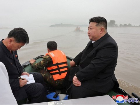 FOTO: Menengok Banjir Dahsyat di Korut yang Bikin Kim Jong-un Murka hingga Eksekusi Mati 30 Pejabat