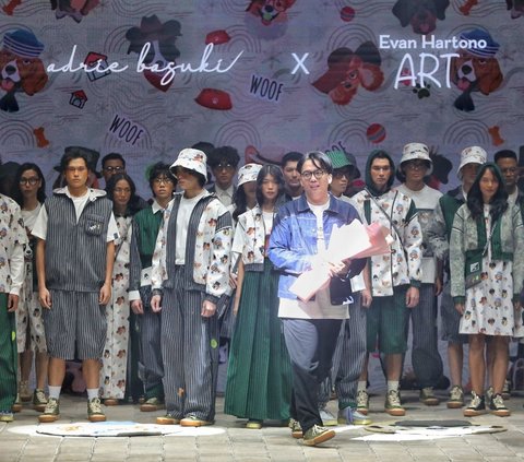 FOTO: Ajang Plaza Indonesia Fashion Week 2024, Adrie Basuki X Evan Hartono Sajikan Koleksi PURE Unconditional Love