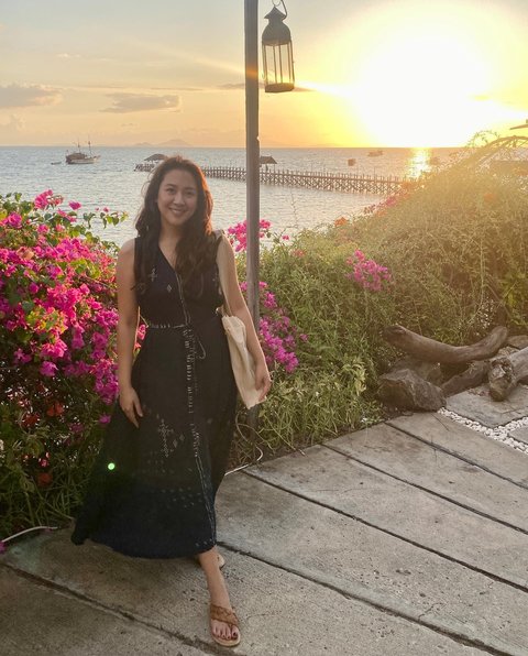 Potret Sherina di Labuan Bajo