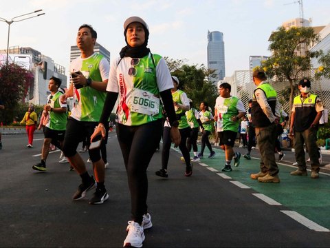 FOTO: KAI Commuter Run 2024, 2.500 Peserta Lari Keliling Jakarta