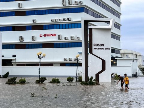 Topan Super Yagi hantam bagian utara Vietnam