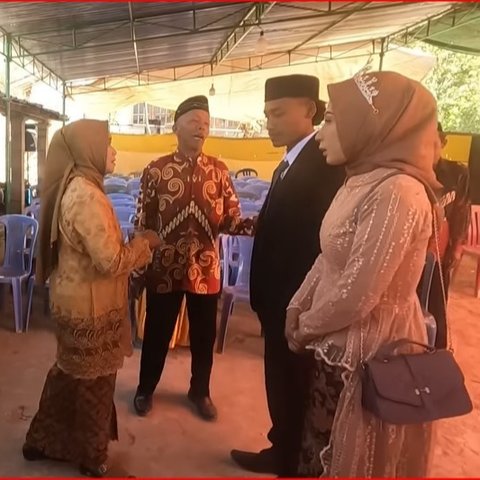 Hajatan mantu di desa terpencil Wonogiri