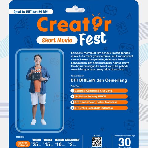 BRI Gelar Kompetisi 'Creator Fest 2024'