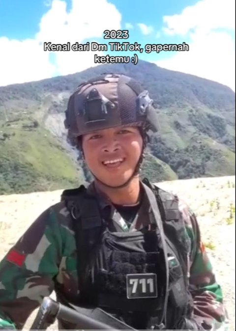 Berawal Kenal di Medsos dan Tak Pernah Bertemu hingga Akhirnya Menikah, Kisah Cinta Wanita yang Dapati Jodoh TNI Ini Banjir Pujian