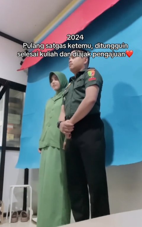 Berawal Kenal di Medsos dan Tak Pernah Bertemu hingga Akhirnya Menikah, Kisah Cinta Wanita yang Dapati Jodoh TNI Ini Banjir Pujian