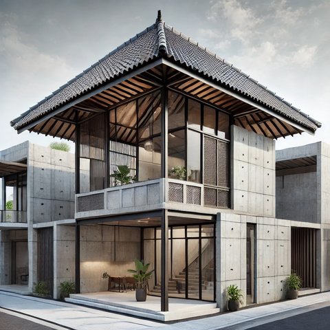 Inspirasi Desain Rumah Joglo