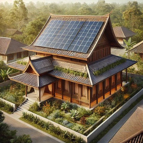 Inspirasi Desain Rumah Joglo