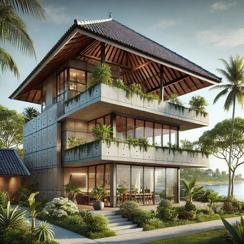 Inspirasi Desain Rumah Joglo