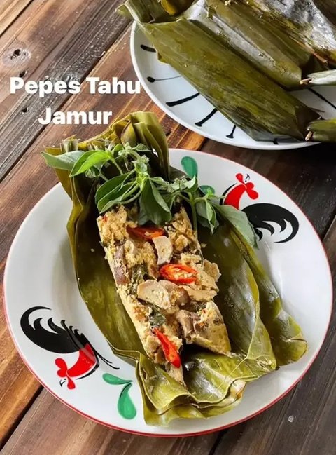 Resep tahu kukus jamur shitake. (dok. Cookpad @rima2020)