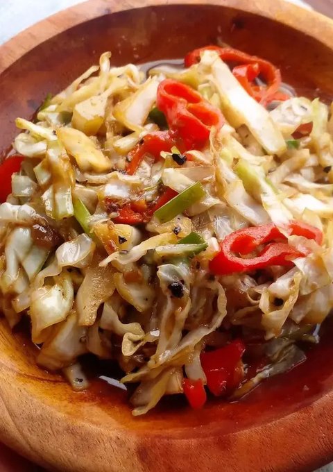 Resep labu siam tumis saus tiram. (dok. Cookpad @henie80)