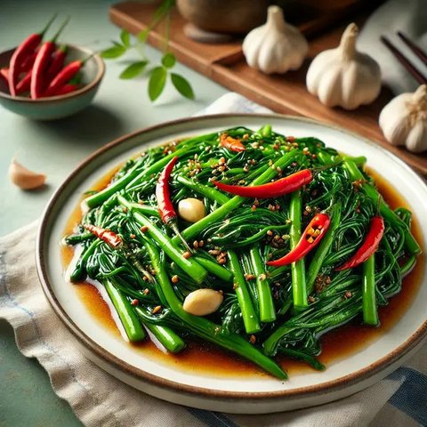 Resep labu siam tumis saus tiram. (dok. Cookpad @henie80)