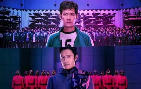Drama Squid Game (credit: https://www.instagram.com/squidgamenetflix/).