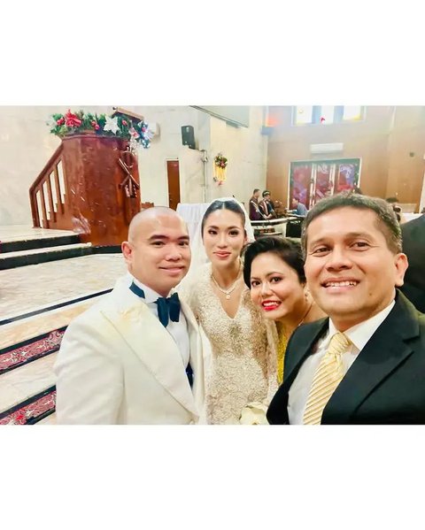 Potret Pernikahan Winona Delany dan Frank Hutapea Putra Hotman Paris (Sumber: Instagram/hotmanparisofficial)