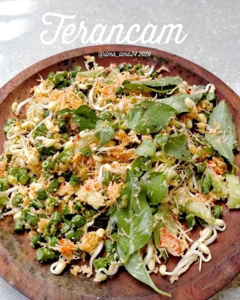 Urap Trancam salah satu hidangan khas Indonesia. (Dok: Cookpad @Nyoung_Inong07)