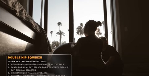 Kamar ini memiliki jendela besar yang menyajikan pemandangan indah di Beverly Hills, Los Angeles, Amerika Serikat. Pemandangan tersebut menambah kenyamanan selama persiapan proses persalinan sang artis.