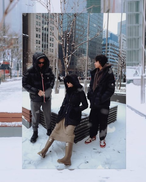 Potret BCL Liburan Bareng Tiko Aryawardhana dan Noah, Netizen Kaget Lihat Sang Suami