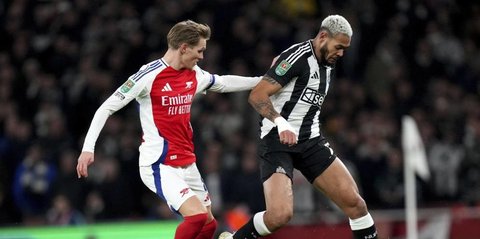 Hasil Arsenal vs Newcastle: Skor 0-2