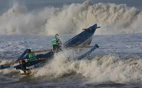 Ilustrasi gelombang laut (Sumber: Pixabay)