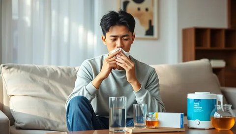 Antibiotik bukan solusi! Ketahui mengapa obat ini tidak efektif untuk batuk dan pilek yang disebabkan oleh virus, bukan bakteri! (Ilustrasi by AI)