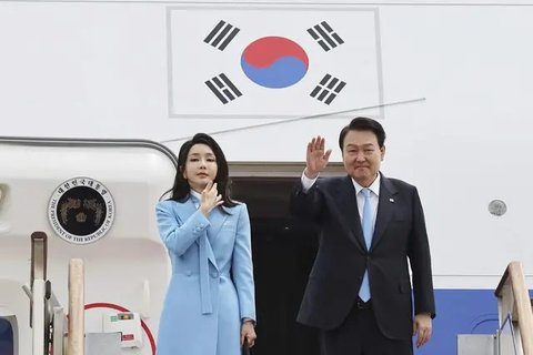 Ibu negara Korea Selatan Kim Keon Hee. (Yonhap)