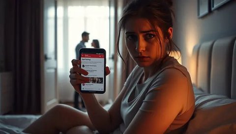 arti mimpi bercerai dengan suami Ilustrasi dibuat AI