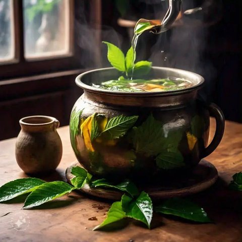 Manfaat dan Cara Membuat Jamu Jahe Salam Serai (Ilustrasi oleh AI)