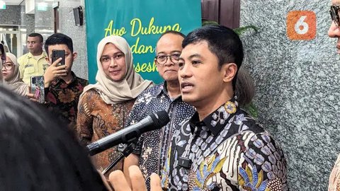 Wamenkes Dante Saksono Harbuwono Pastikan Program Skrining Kesehatan Gratis Cakup Pemeriksaan Tiroid (5/11/2024). Foto: Liputan6.com/Ade Nasihudin.