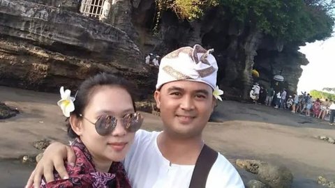 Istri almarhum aktor Sandy Permana, Ade Andriani,