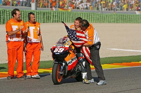 MotoGP - Joan Mir, Kenny Roberts Jr, Nicky Hayden, Alex Criville (Bola.com/Adreanus Titus)