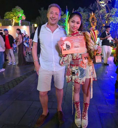 7 Potret Fabiela Adik Jennifer Coppen Ikut Kompetisi Fashion Show, Dapat Juara 1