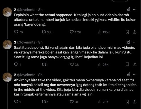 Uya Kuya Ditegur Gara-gara Buat Konten di Area Kebakaran LA, Cinta Kuya Minta Maaf & Akui Sudah Izin Polisi