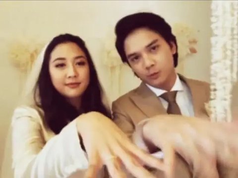 Sherina Munaf mengunggah foto pernikahannya bersama Baskara Mahendra (Dok.Instagram/@sherinasinna/https://www.instagram.com/p/CHcoVf-B_Ot/Komarudin)