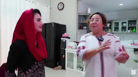 Rumah pribadi keluarga kecil Arumi Bachsin (Sumber: YouTube/Arumi Bachsin)