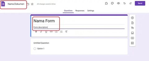 Tampilan Google Form (Sumber: Pinterest/Math Tech Connections)