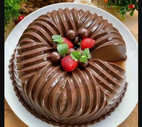 Puding Bakar.  foto: Instagram @bundnina_kitchen