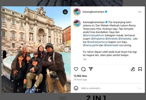 Potret Hanung Bramantyo dan Zaskia Adya Mecca Ajak Anak Umroh. (instagram/zaskiadyamecca)