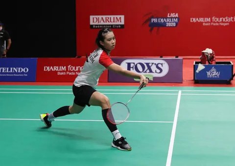 Pebulutangkis Indonesia, Chiara Marvella Handoyo, bertanding pada final Kejuaraan Dunia Junior 2023 di The Podium Arena, Spokane, Washington, Amerika Serikat, Senin (9/10/2023) dini hari WIB.