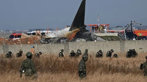 Pesawat Jeju Air. (dok. Instagram @jejuair_official/https://www.instagram.com/p/CzdYTDXpbEY/)
