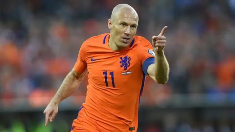Robin van Persie dan Arjen Robben. (Bola.com/Dok.AFP).