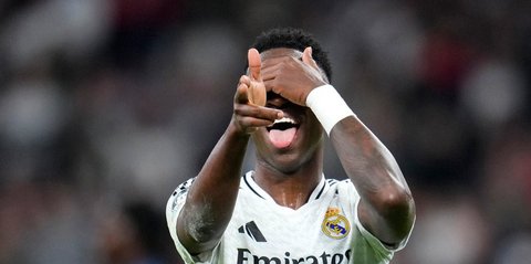 Vinicius Junior Tembus 100 Gol untuk Real Madrid, Incar Rekor Ronaldo