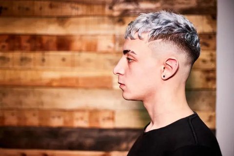 Ilustrasi model rambut french crop mohawk. (Foto: Menshairstyles)