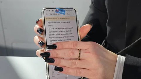 Samsung Galaxy S25 Ultra. Liputan6.com/Ratu Annisaa Suryasumirat
